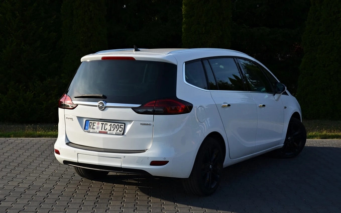 Opel Zafira cena 42900 przebieg: 161000, rok produkcji 2012 z Jedlicze małe 742